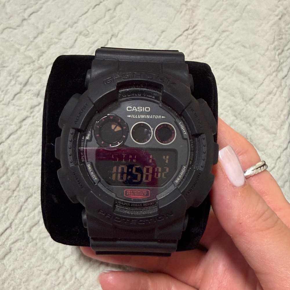 Casio Black Illuminator Smartwatch